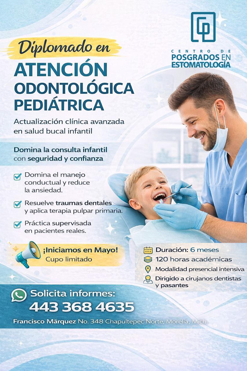 Diplomado en atención odontológica Pediátrica